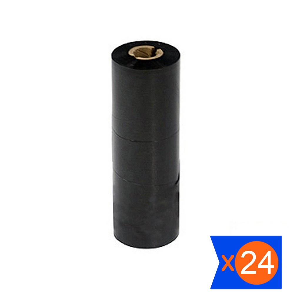 Cx 24 Un Ribbon Cera 110x74 Importado | Argox Zebra Elgin Produto Novo na caixa ótimo