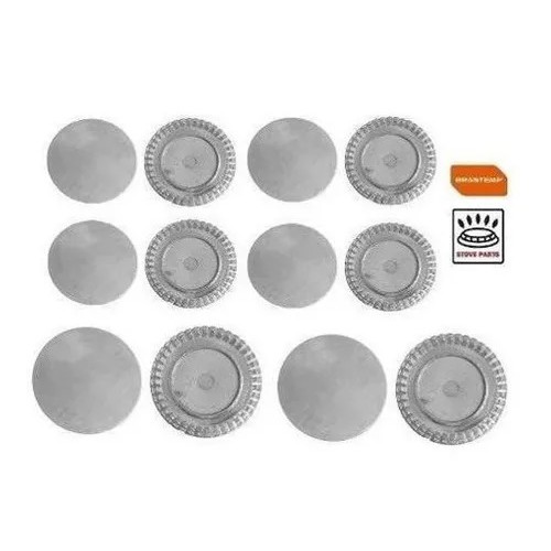 Kit Espalhador Fogão Peças Brastemp Clean Antigo 6 Bocas
