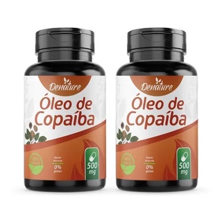 Oleo De Copaiba 500mg 100 Cápsulas - Kit 2 Potes