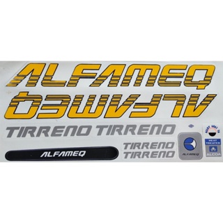 Adesivos  Bikes Alfameq Tirreno em Oferta na Shopee