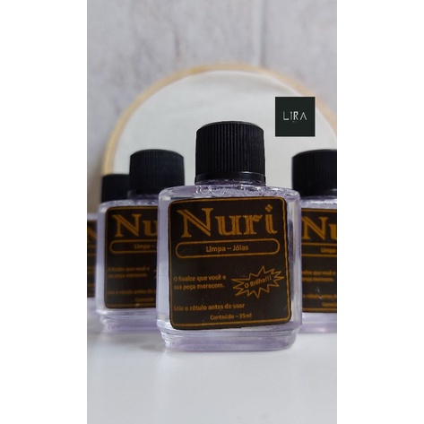 Limpa Ouro Joias 35ml Nuri ORIGINAL