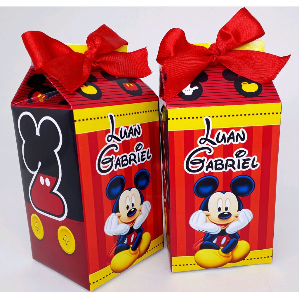 KIT 10 CAIXA MILK PERSONALIZADA - APENAS IMPRESSÃO - LEMBRANCINHA PARA ANIVERSÁRIO (PERSONALIZAMOS QUALQUER TEMA)