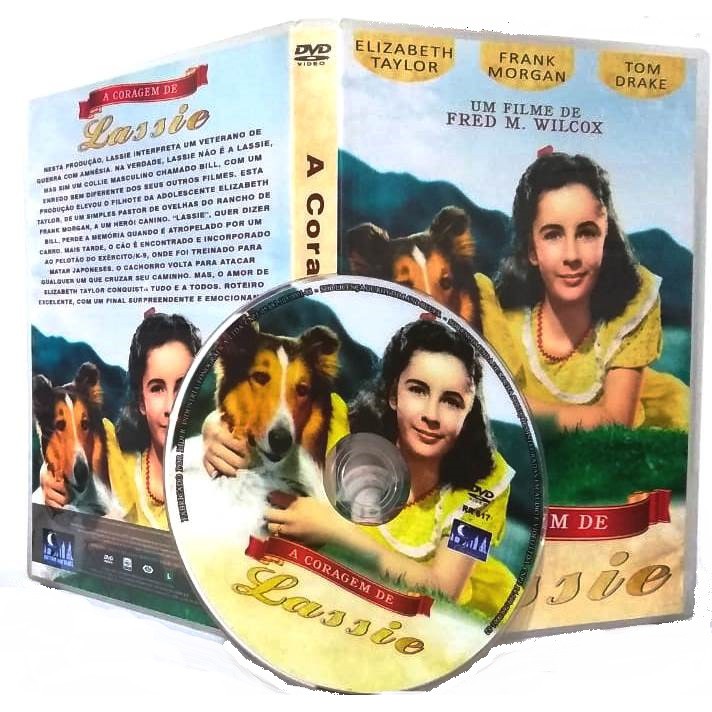 Dvd A Coragem De Lassie 1946 Original Shopee Brasil