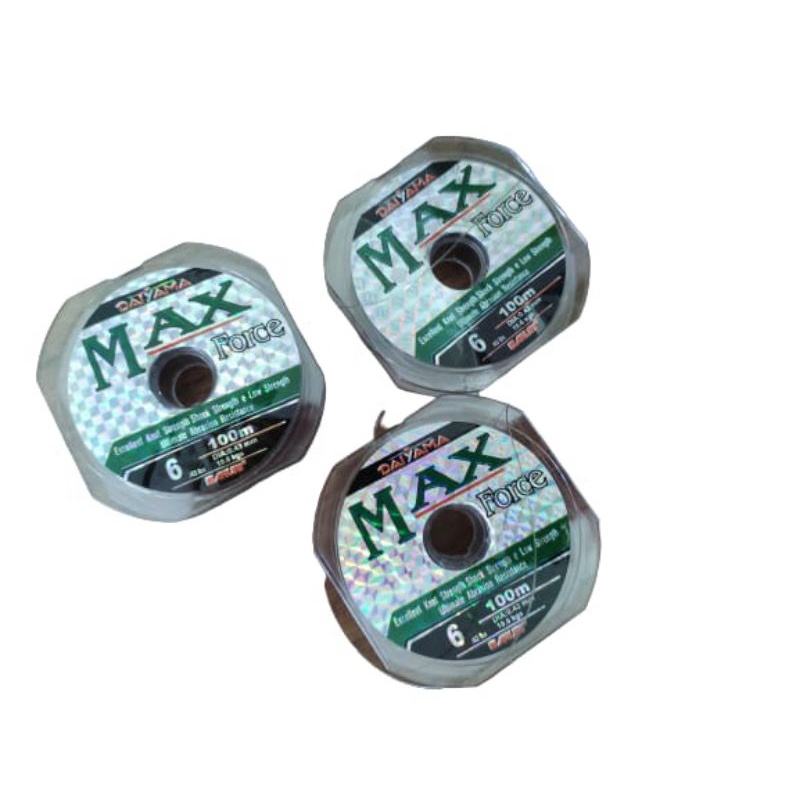 Kit Com 3 Linhas 0.23 Max Force MARURI monofilamento
