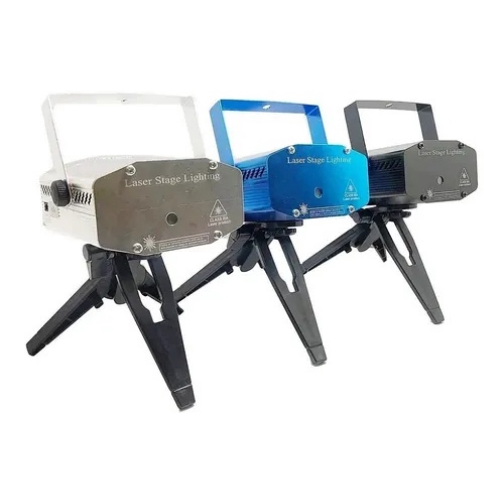 Mini Lazer Projetor Holográfico Led Para Festa Com Efeitos