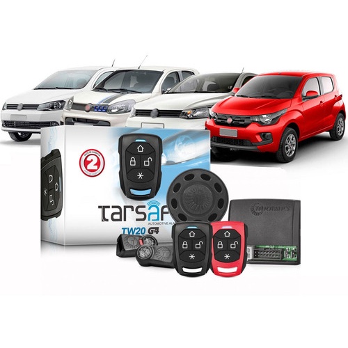 Alarme Automotivo Taramps Tw 20 G4 - 2 Controles