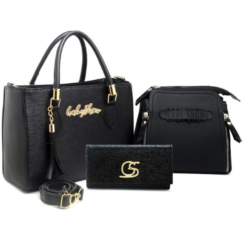 Kit Bolsa De Ombro Feminina Anjik + Borrachinha Bolsa Pequena + Carteira Feminina Chique Versátil em Oferta na Shopee