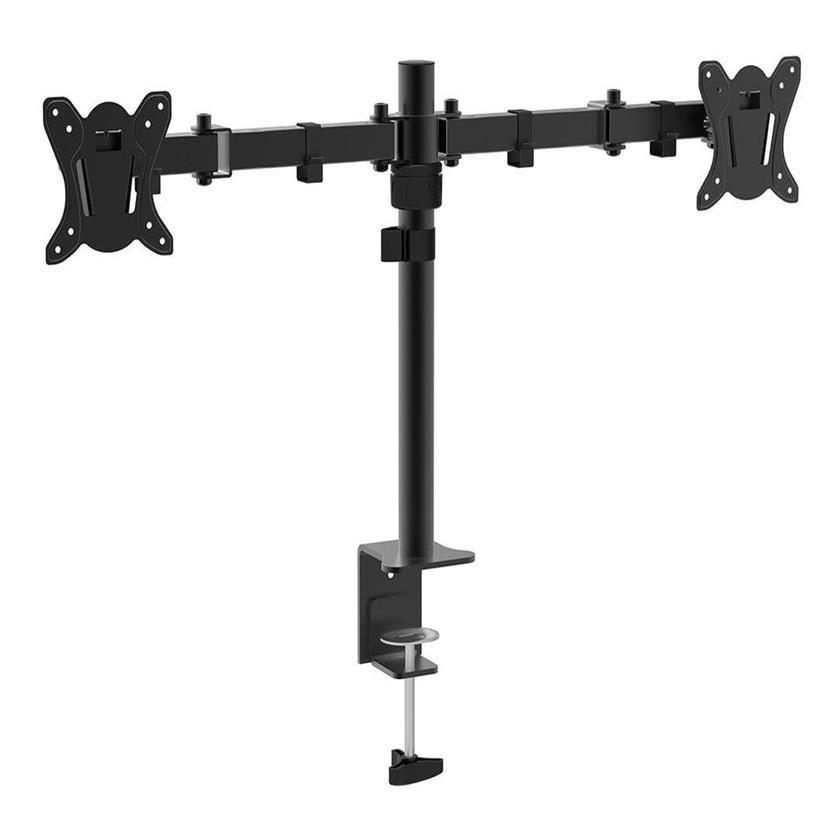 Suporte Para Monitor Articulado de Mesa 17 A 27 Para 2 Monitor