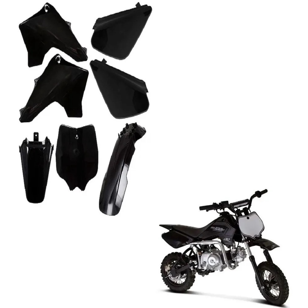 Mini Moto Motocross Infantil Pro Tork Tr 100f Off Road Aro 10 X 10