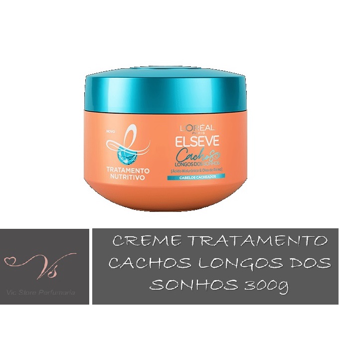 Creme Tratamento 300g Elseve Cachos Longos dos Sonhos em Oferta na Shopee