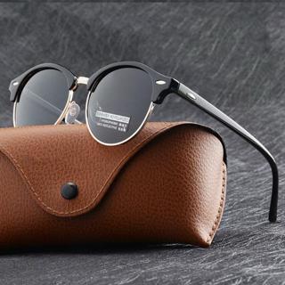 Óculos De Sol De Sol Feminino Masculino Uv400 Vintage Redondo em Oferta na Shopee