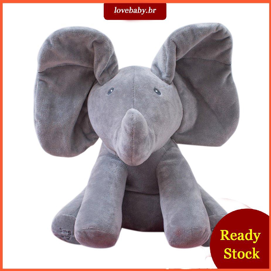 baby singing elephant toy