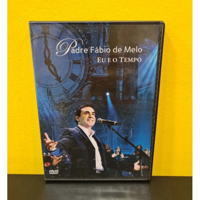 Dvd Padre Fábio De Melo - Eu E O Tempo - Original