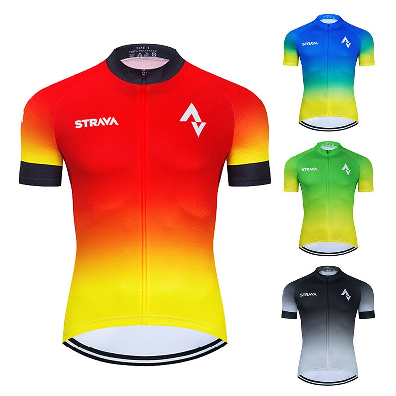 Jersey de ciclismo para hombre de manga corta Pro Team MTB ropa de