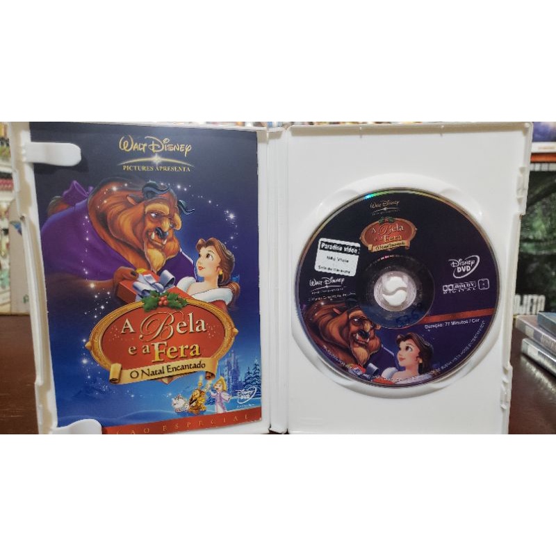 A bela e a fera o Natal encantado | Shopee Brasil