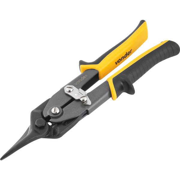Tesoura Para Chapas Modelo Aviação Reta CRV VDP 10R Vonder Plus Indústrias Funilarias Serralheria Manutenção Em Geral