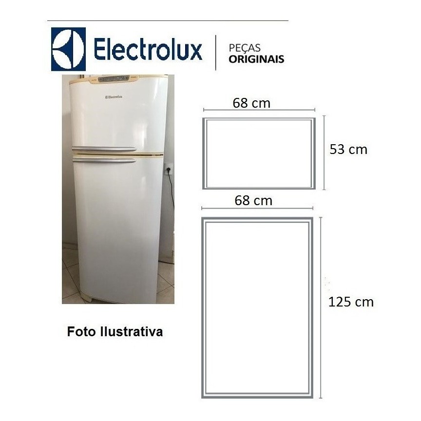 Borrachas Da Electrolux Df50 / Dc50 / Df50x  - Jogo
