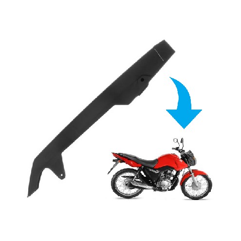 Protetor de Corrente / Proteção de Corrente / Tapa pó - Cg 125 / Fan  / Titan / Today / Cbx 150 Aero - 1989 / 2013