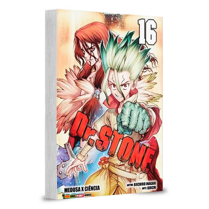 Mangá - Dr. Stone - 16 em Oferta na Shopee