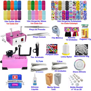 Maquina De Fazer Laço E Cortar Fita Pinça Bico De Pato - K36 em Oferta na Shopee