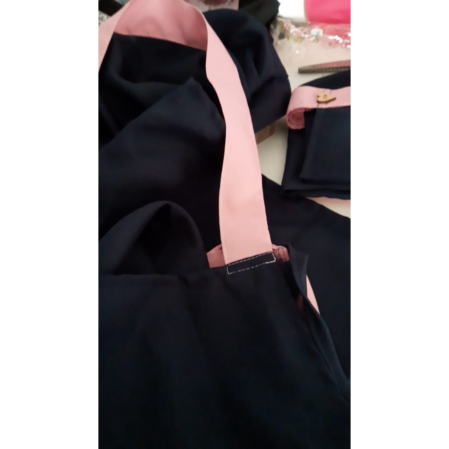 Conjunto Avental Oxford Duas Cores + Touca – Linha Profissional | Design Moderno & Durável — imagem 2 de 2
