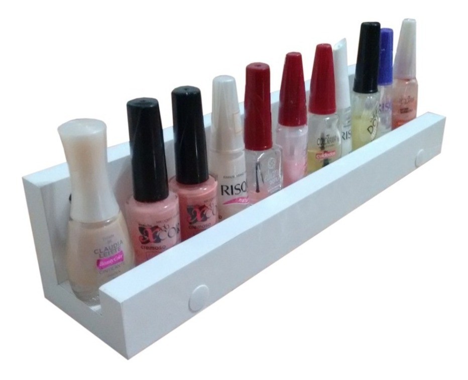 Prateleiras Para Esmaltes De 30 Cm Kit 4pc