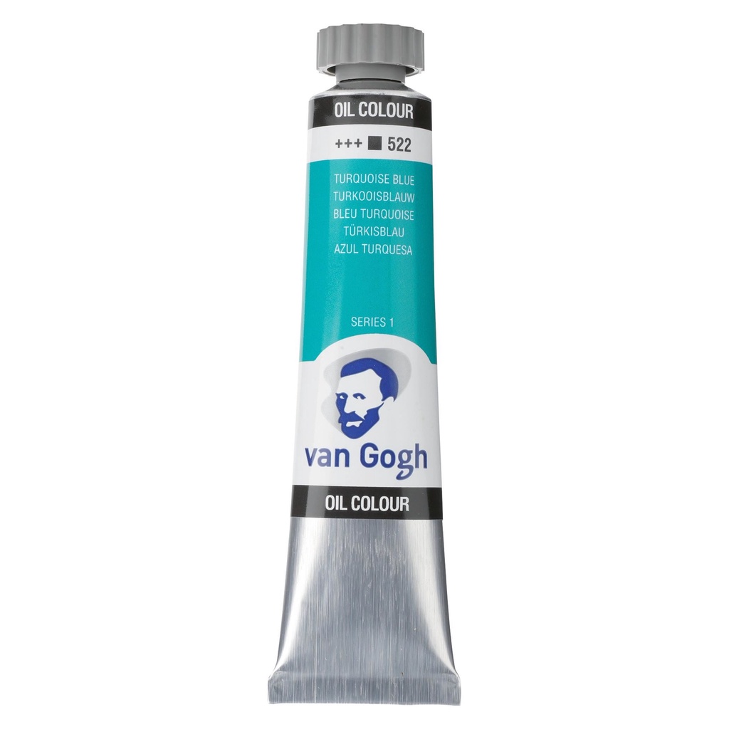 OLEO TALENS VAN GOGH 20ML 522 TURQUOISE BLUE
