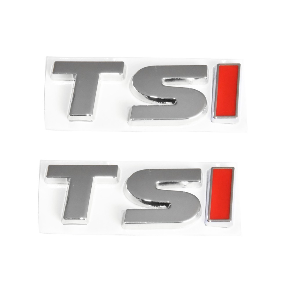 Par Mini Emblema Tsi Vw Gol Jetta Golf Polo Up Laterais