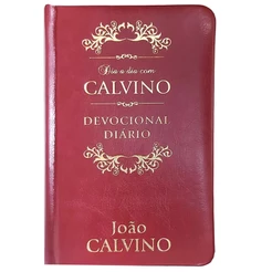 Livro Dia a Dia com Calvino | Devocional | Capa Couro