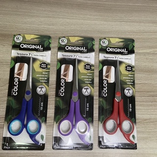 Tesoura  para Cabelo 7,5" Colors  REF SL0091 - Tesoura de Cortar Cabelo - Cabeleleiro - Cortar Cabelo