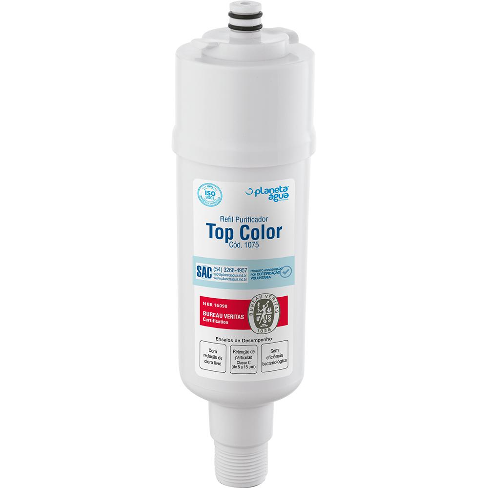 Refil Filtro Top Color para purificador de Água Colormaq Compatível