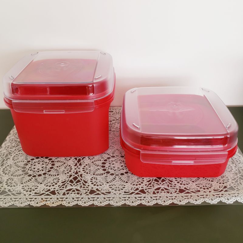 Conjunto Modulares Classics Tupperware Quadrados | Shopee Brasil