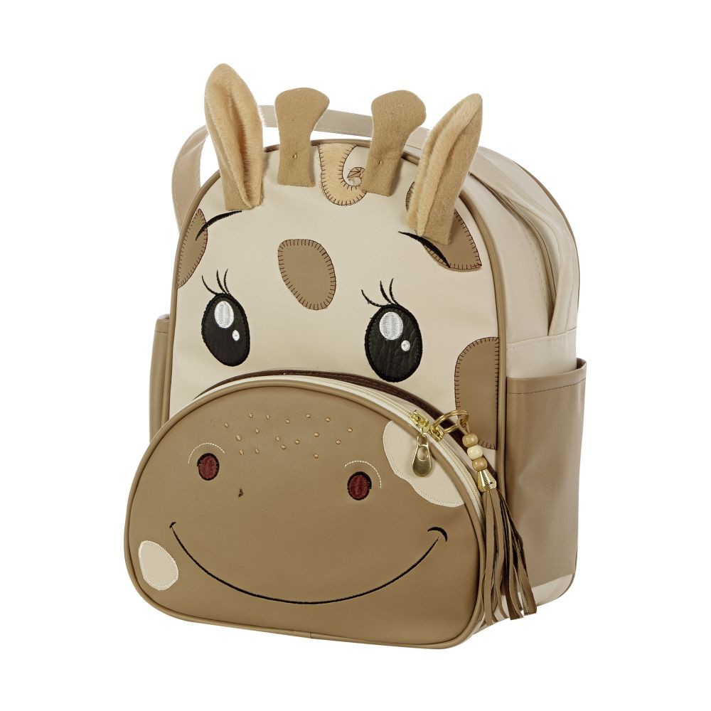 Mochila Escolar Bichinho Infantil G Varias Cores