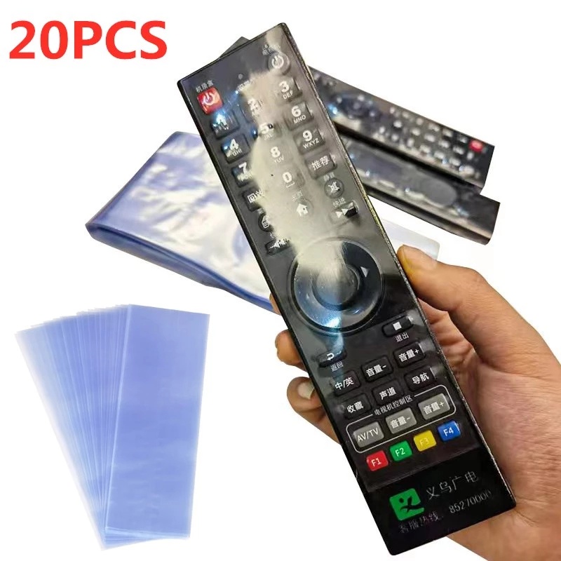 20PCS Transparente Calor Do Psiquiatra Filme TV/Ar Condicionado Capa De Controle