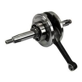Virabrequim Motos Bull Krc 50cc, Lx, F5 Plus, Maxx, Khrisma (Completo C/ Biela E Rolamentos)