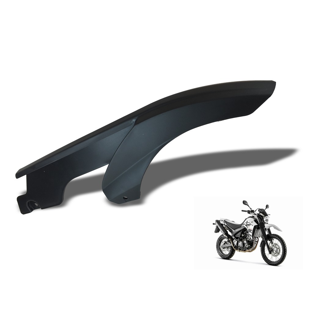 Carenagem Porta Corrente Yamaha Xt 660 Meiota 2005 Até 2017 Injetado Plastico Abs Marca Paramotos