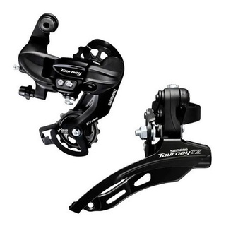 Kit Shimano Tourney Câmbio Traseiro E Dianteiro Ty300/tz510 em Oferta na Shopee