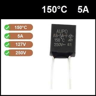 1 Fusível Térmico 5A 150 Graus 150C 150°C 250V