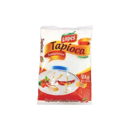 Tapioca Lopes Massa Pronta 1Kg em Oferta na Shopee