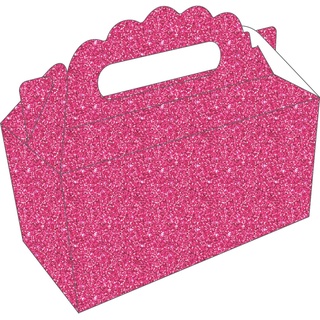 5 Caixa maleta doces festas infantil TEMA GLITTER PINK 73.4 em Oferta na Shopee