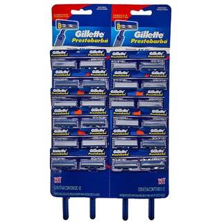 Aparelho de Barbear Prestobarba Regular Cartela com 24 Uni