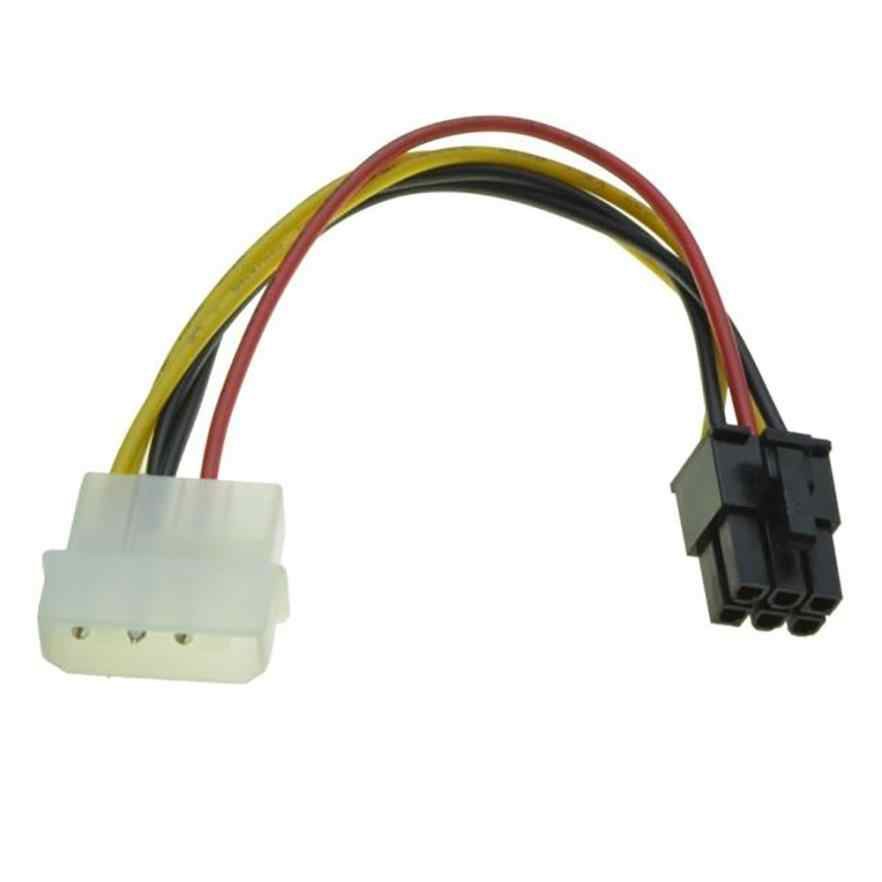 Cabo Adaptador De Energia Para Pci-e 6 Pinos