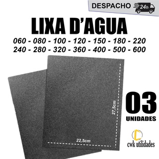 Kit 03 Lixa Folha D