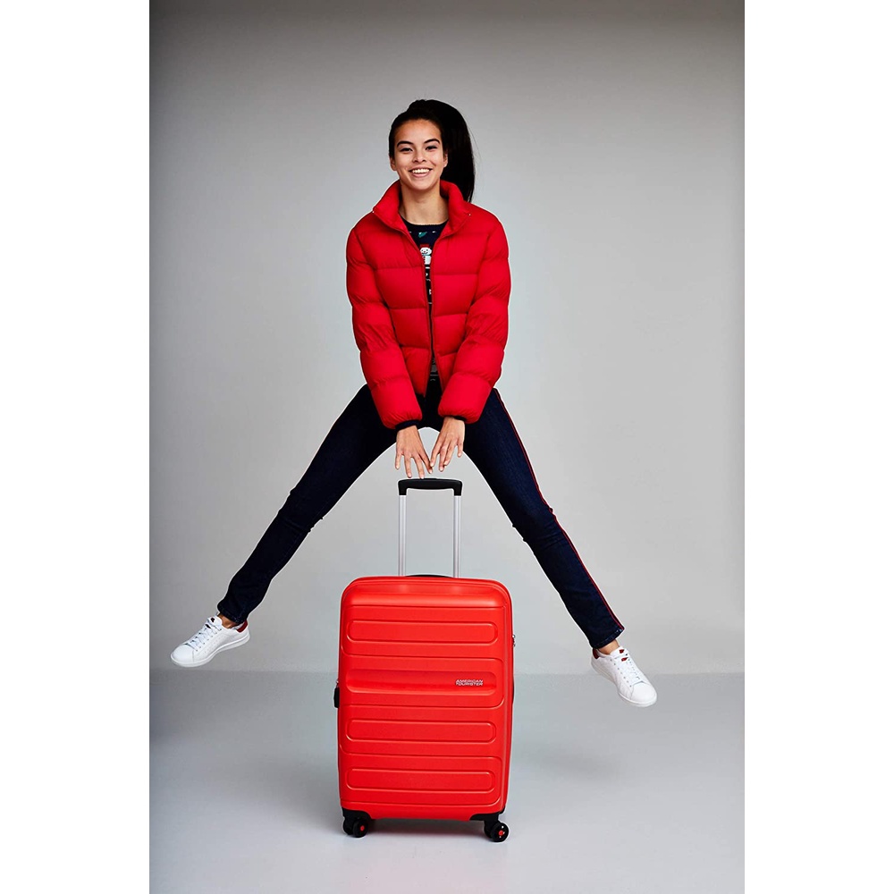 Mala de Bordo American Tourister By Samsonite Tamanho P Vermelha