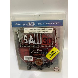 Jogos Mortais 3d - Bluray Original Usado