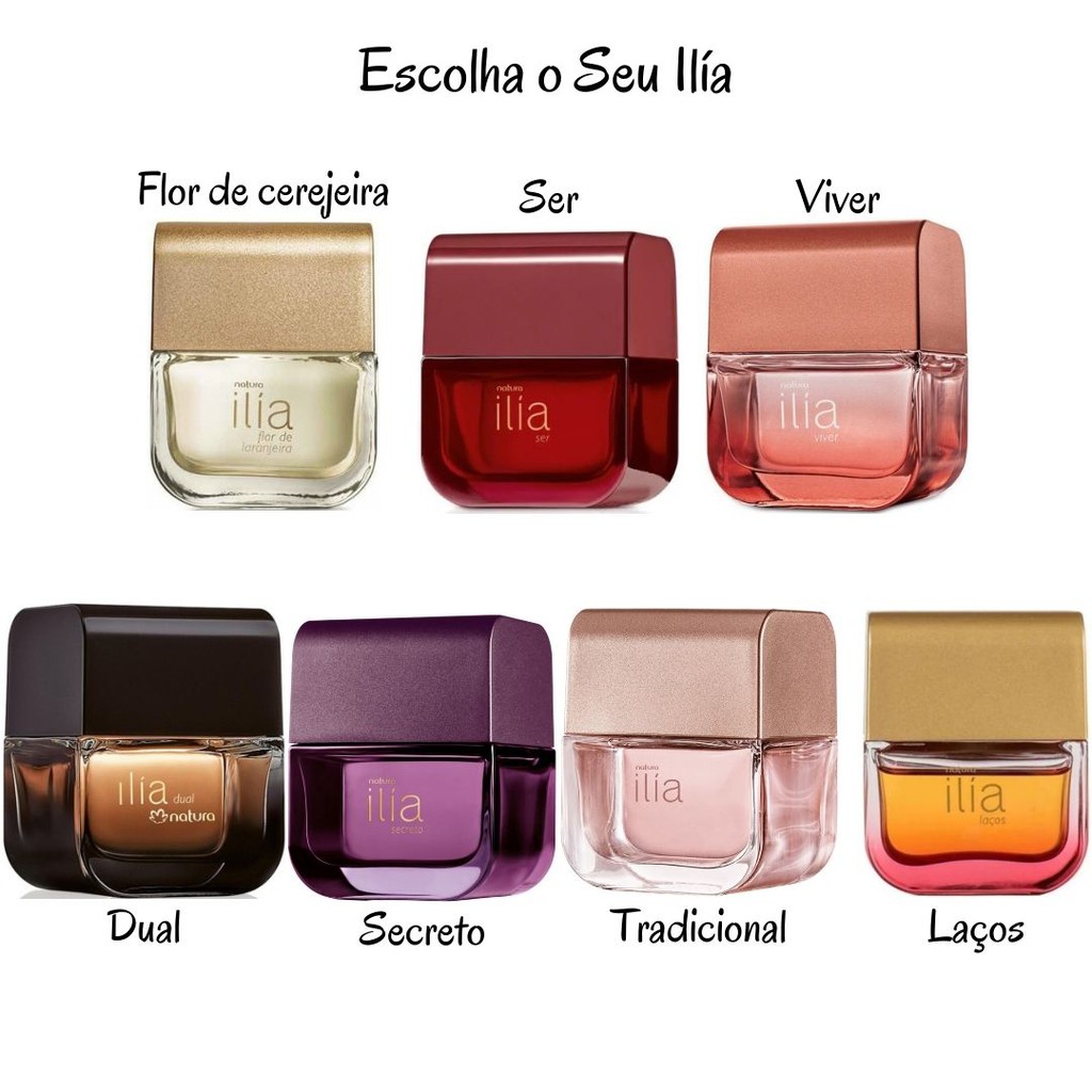 Deo Parfum IlIa -Natura (Escolha o Seu) | Shopee Brasil