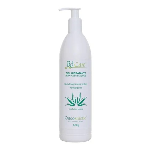 Creme hidratante Oncosmétic 500g para peles sensíveis tratamento oncológico radioterapia quimioterapia