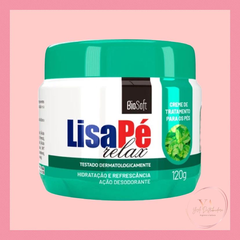 Creme Lisa Pé Relax 120g