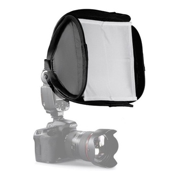 Mini Difusor De Flash Speedlight Softbox Dobrável 23x23cm