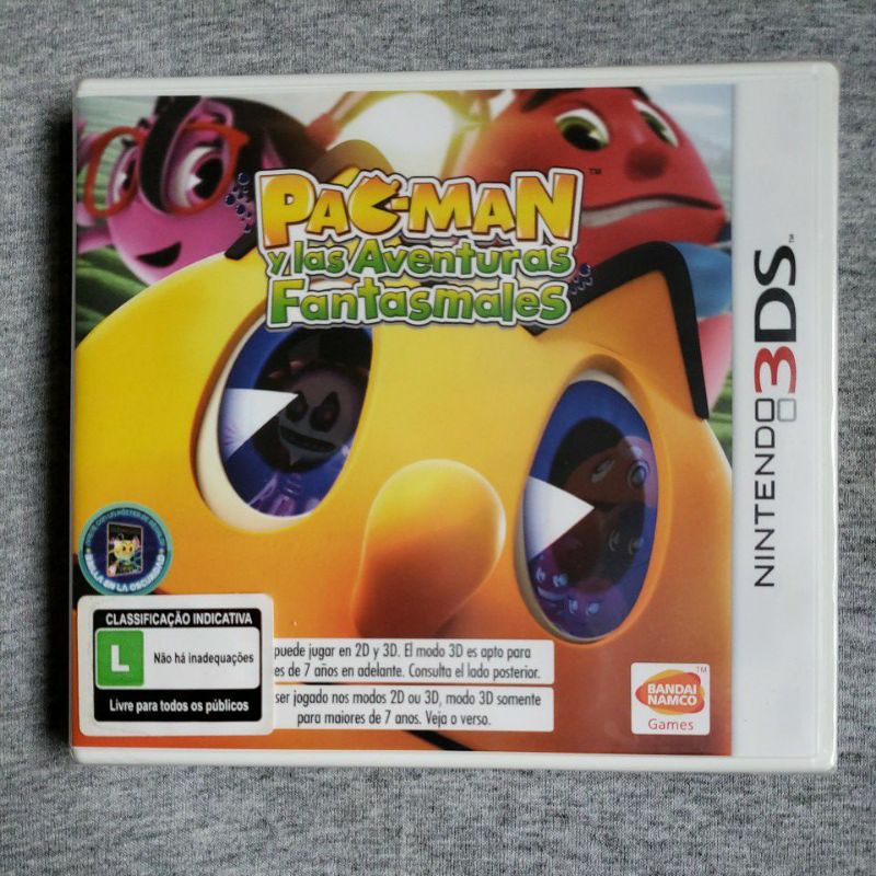 Pác-Man Y Las Aventuras Fantasmales - Nintendo 3Ds (Lacrado)